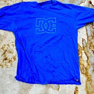 DC Blue T- Shirt Adult Men's XL Vintage